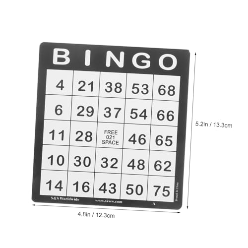 Cabilock 50 Stück Teiliges Bingo Kartenset für Zahlen Fördert Mathe und Logikfähigkeiten Vielseitig für Familienfeiern Partyspiele und Reisen Leichte Papierkarten für Unterhaltsame und Cabilock 50 Stück Teiliges Bingo Kartenset für Zahlen Fördert Mathe und Logikfähigkeiten Vielseitig für Familienfeiern Partyspiele und Reisen Leichte Papierkarten für Unterhaltsame und von Cabilock