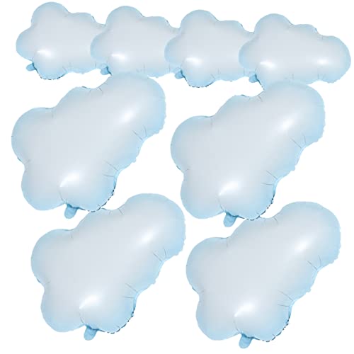 Cabilock 8 Stück Wolkenförmige Folienballons Pastellfarben Perfekte Dekoration Für Geburtstag Hochzeit Shower Und Partys Hochwertige Luftballons Für Festliche Anlässe von Cabilock