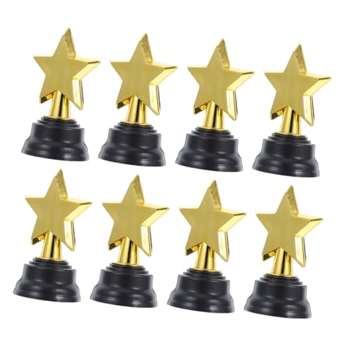 Cabilock 8 Teiliges Kinderpokal Set Für Den Kindergarten Partygeschenke Spielpreise Mini Trophäen Aus Kunststoff Für Veranstaltungen Wettbewerbe Und Belohnungen Im Klassenzimmer von Cabilock