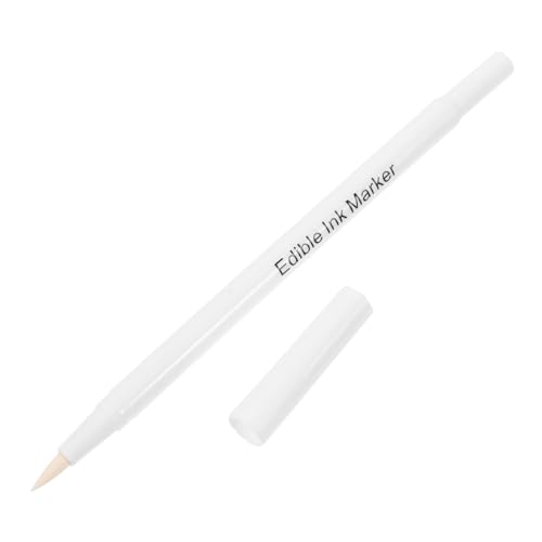 Cabilock Backen Pigmentierung Stift Keksmalmarker Lebensmittelstift Marker Für Die Kuchenherstellung Backmarker Lebensmittelmarker Schokoladenmarkierungsstifte Fondant-marker Weiß Plastik von Cabilock