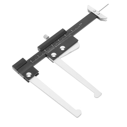 Cabilock Bremsscheibenmesswerkzeug Messung Unterlage Bremswerkzeug Bremsbeläge vorne Ö Werkzeug messen Messwerkzeug für Bremsbelag Messgerät messen Rostfreier Stahl Black Cabilock Bremsscheibenmesswerkzeug Messung Unterlage Bremswerkzeug Bremsbeläge vorne Ö Werkzeug messen Messwerkzeug für Bremsbelag Messgerät messen Rostfreier Stahl Black von Cabilock
