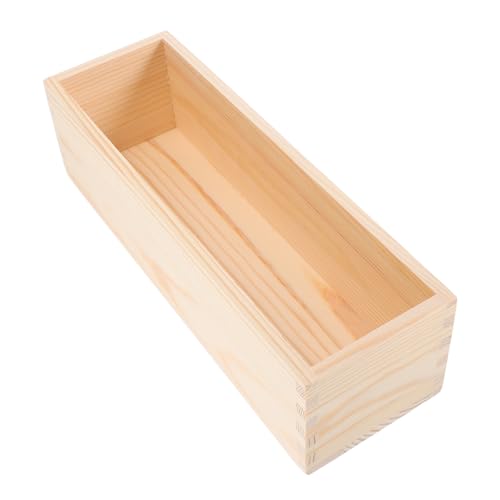 Cabilock Elegante Schubladenbox Aus Holz Utensilienaufbewahrung Organizer Für Küche Und Bad von Cabilock