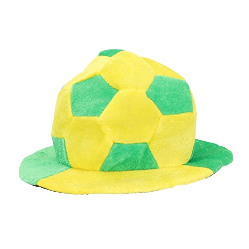 Cabilock Fußball-Fan-Hut festival cap football cap Maskerademütze fußball accessoires Festivalmütze verschleißfester Hutdekor Partyhut- bequeme Hutstütze Streichholzvorräte Polyester von Cabilock