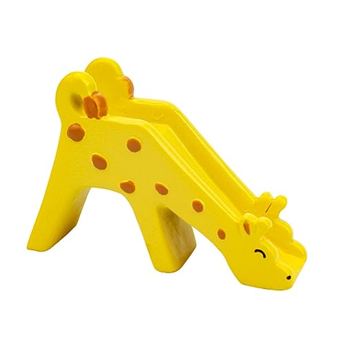 Cabilock Giraffe Rutsche Dia-Dekorationen Kuchenverzierungen Wohndekoration Kuchen Auto-armaturenbrett-Dekoration Desktop-Ornament Schlafzimmerornament Dekoration Harz Yellow von Cabilock