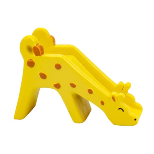 Cabilock Giraffenrutsche Tischdekoration Autodekoration Heimdekoration Babyparty Kuchendekoration Giraffenfigur Ornament Miniaturdekoration Auto Armaturenbrett Dekoration von Cabilock