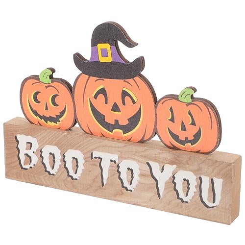 Cabilock Halloween-Dekoration Aus Holz Kürbis- Geister-gnom-Zeichen Tischdekoration Für Den Innenbereich Für Party-bastelarbeiten Stabiles Holzmaterial Cabilock Halloween-Dekoration Aus Holz Kürbis- Geister-gnom-Zeichen Tischdekoration Für Den Innenbereich Für Party-bastelarbeiten Stabiles Holzmaterial von Cabilock