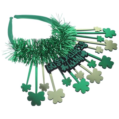 Cabilock Irish Day Stirnbänder Hobbit-Kostüm Kleeblatt Zaubererkostüm shamrock theholiday gebrauchsanweisung für irland Urlaub Haarband st. Patrick Day Haarschmuck Grüßen Green von Cabilock