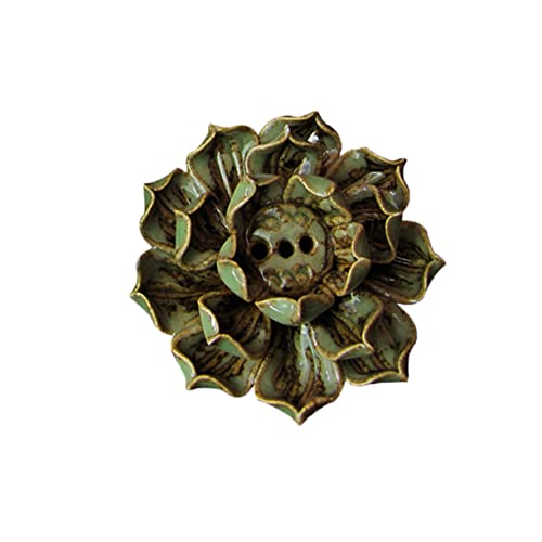 Cabilock Keramik Lotus Ornament Zum Selbermachen Hausdekoration Für Zuhause Adornos para Mesa De Tischdekoration Lotus Kunsthandwerk Dekorative Ornamente Esstisch Mittelstücke von Cabilock