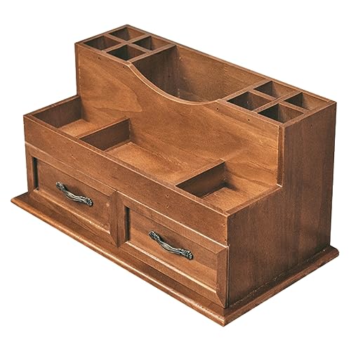 Cabilock Kosmetikaufbewahrungshalter Schubladen-organizer-set Aus Holz Kommode Make-up-organizer Tisch-organizer Aus Holz Schubladen-organizer von Cabilock