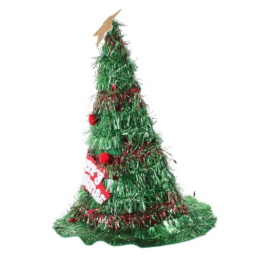 Cabilock Kostümhut santa claus hat santa hats lustige weihnachtsmützen Karneval Partyhüte Weihnachtsbaumdekoration weihnachtsdeko weihnachtsfeier hut Karnevals-Foto-Requisite Vlies Green von Cabilock