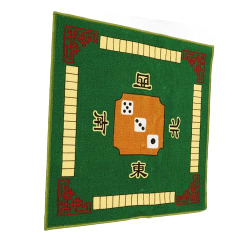 Cabilock Mahjong Tischdecke Mahjong Tischdecke Mahjong Tischmatte Brettspiele Tischmatte Mahjong Matte Für Tisch Spielmatte Brettspiel Tischdecke Quadratische Tischdecke Mahjong von Cabilock