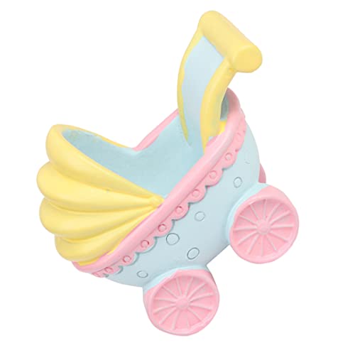 Cabilock Geburtstag Mini Kinderwagen Harz Modell Auto Ornament Hause Harz von Cabilock