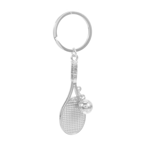 Cabilock Mini-tennisschläger-schlüsselanhänger, Tennisball-anhänger, Schlüsselanhänger, Tennis-schlüsselhalter Für Sportliebhaber, Zubehör von Cabilock