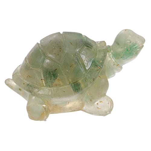 Cabilock Schildkröten-Ornamente Edelstein-schildkrötenfiguren Schreibtisch-schildkröten-Ornament Schildkrötenfigur Aus Kristall Schildkrötenfiguren Glas Kristalle Pappbecher Niedlich Büro von Cabilock