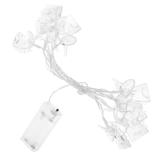 Cabilock Schnur Einhorn Lichterketten Fee Lichterketten Schlafzimmer Partydekorationen ferngesteuerte Lichterkette led ligts led-light geführte Lichterketten Innenlichtdekor Plastik Weiß von Cabilock