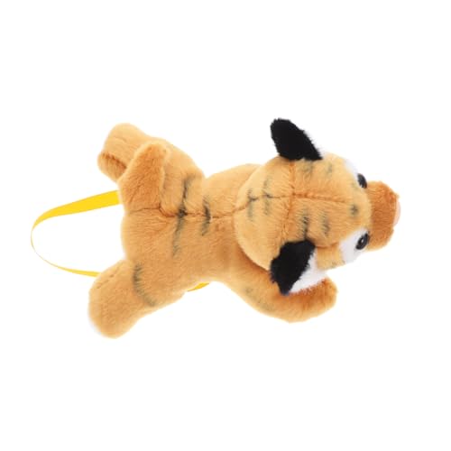 Cabilock Schulterstand Schulter Tiger Tier Großspielzeug Kleine Plüsch Tiger Puppe Stand Schulter Tiger Puppe Ausgestopfte Tigerpuppe Cartoon Tiger Plüschtier Tiger Partygeschenke Pp von Cabilock