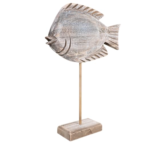 Cabilock Strandornamente Nautische Skulptur Nautische Tischplatte Tischdekoration Fischornament Dekoration Für Kinder Fischform Spielzeug Realistische Fischmodelle von Cabilock