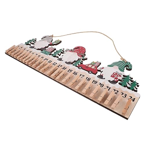 Cabilock Weihnachts-Countdown- Katzen-Adventskalender Geburt Christbaumschmuck thematisiert weihnachtsdeko weihnachts party santas Weihnachtsparty-Dekoration Weihnachtstürschild Holz von Cabilock