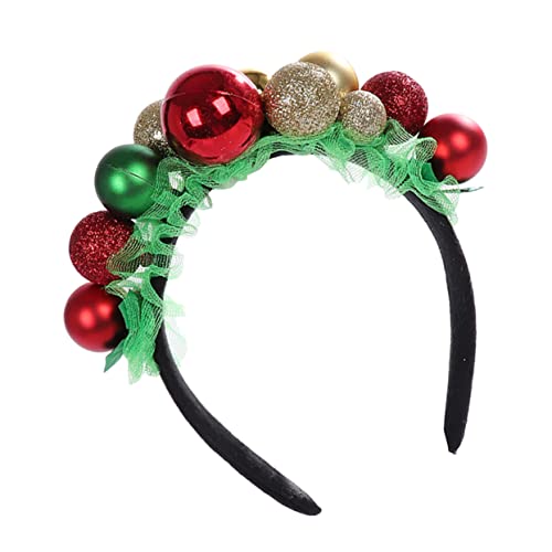 Cabilock Weihnachts Tanz Haarband Mit Glöckchen Festliches Party Accessoire Für Erwachsene Und Ideale Dekoration Für Weihnachten Feiern Und Festliche Anlässe von Cabilock