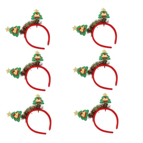 Cabilock Weihnachtsbaum Design Haarreifen Kreative Weihnachtsfeier Haarbänder Festliche Kopfbedeckung Für Und Erwachsene Ideal Für Weihnachtsfeiern Und Feiertage von Cabilock