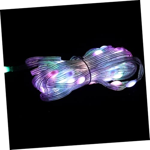 Cabilock Zeichenfolge 5 Meter 50 Lichter Lampe aus Lederfaden in magischer Farbe Raumdekoration hängendes Lichtdekor color changing weihnachtsbaumbeleuchtung Lampe für Festivalgebrauch von Cabilock