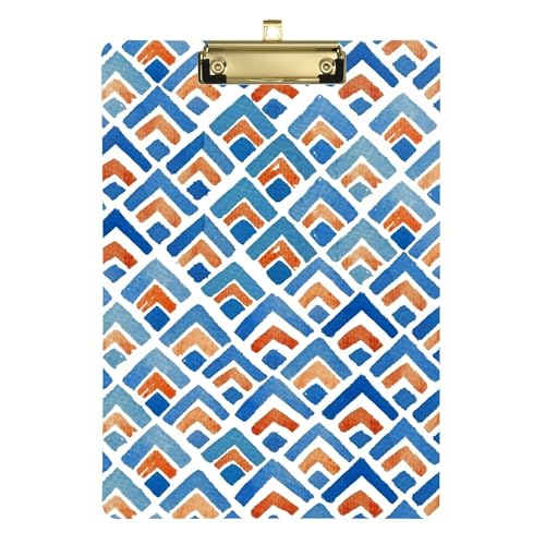 Blue Mountains clipboard Anesthesia Plastic for Homework Pediatric Size 9 x 12 von Caihoyu