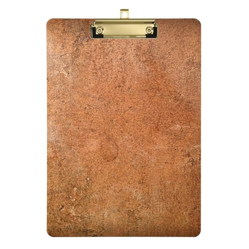 Oldleatherbookcover_Brown Clipboard Art Display Acryl charmant für Baseballtrainer Volleyball Größe 9x12 von Caihoyu