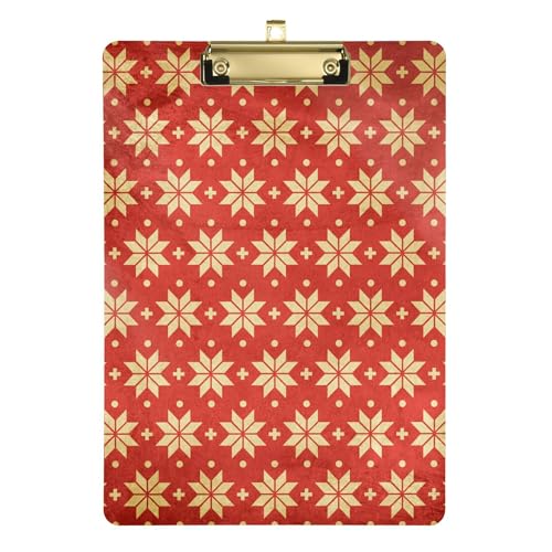 Vintage Christmas Dp-05 Clipboard pt Standard Öffnung für Lehrer Lehrer Grundgröße 9x12 von Caihoyu