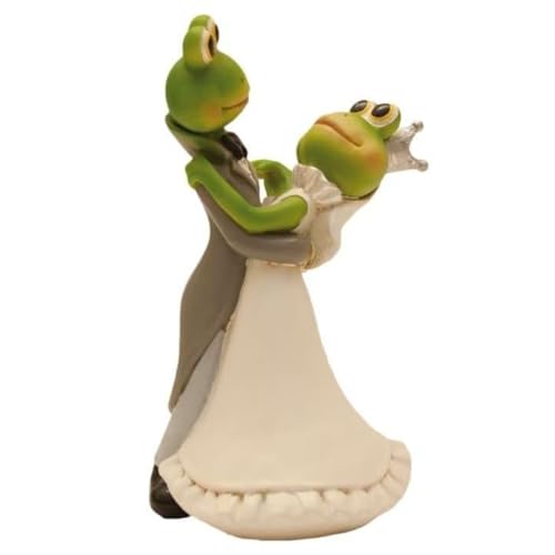 Cake Company Cake Topper Brautpaar "Frosch" I Hochzeit Tortendekoration für besondere Momente I Tortenfigur aus hochwertigem Material von Cake Company