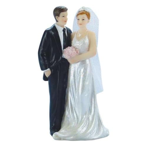 Cake Company Cake Topper Brautpaar "Klassisch" I Hochzeit Tortendekoration für besondere Momente I Tortenfigur aus hochwertigem Material von Cake Company