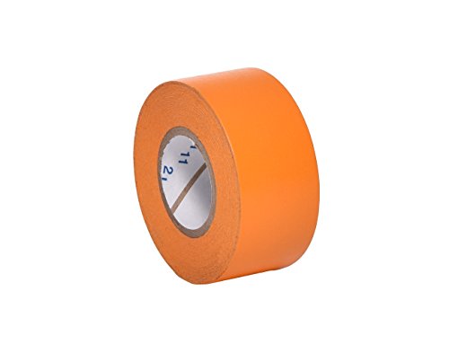 Camlab 1151370 Kennzeichnungsband, 2,5 cm breit, 12,7 m lang, orange von Camlab