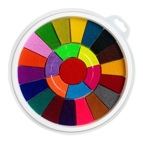 Campsie Fingerfarben Für Kinder | Lustiges Fingermalset | 25 Farben Lustiges Finger Mal Set | Abwaschbares Fingermalset Malset | Fingerfarbe Schlamm-Malerei Lustig Finger Painting Geschenk Für Kinder von Campsie