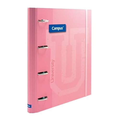 CAMPUS UNIVERSITY Ordner aus Polypropylen, Modell: Campus Soft 4A/35, Rosa von Campus University