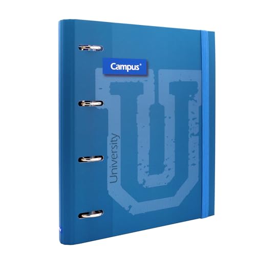 Ordner aus Polypropylen der Marke CAMPUS UNIVERSITY Modell Campus Soft 4A/35 RECAM.BLAU von Campus