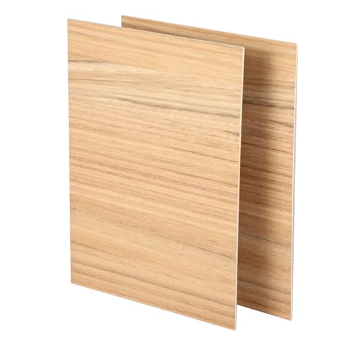 A4 Sperrholzplatten, 3mm 11.8''x8.46'' 4 Stück Unbehandeltes Holz Platten Bastelholzplatte, Unbehandeltes Holzbrettchen Leere Holzbretter Für Holz Basteln Laserschneiden (Ebenholz) von Candeon