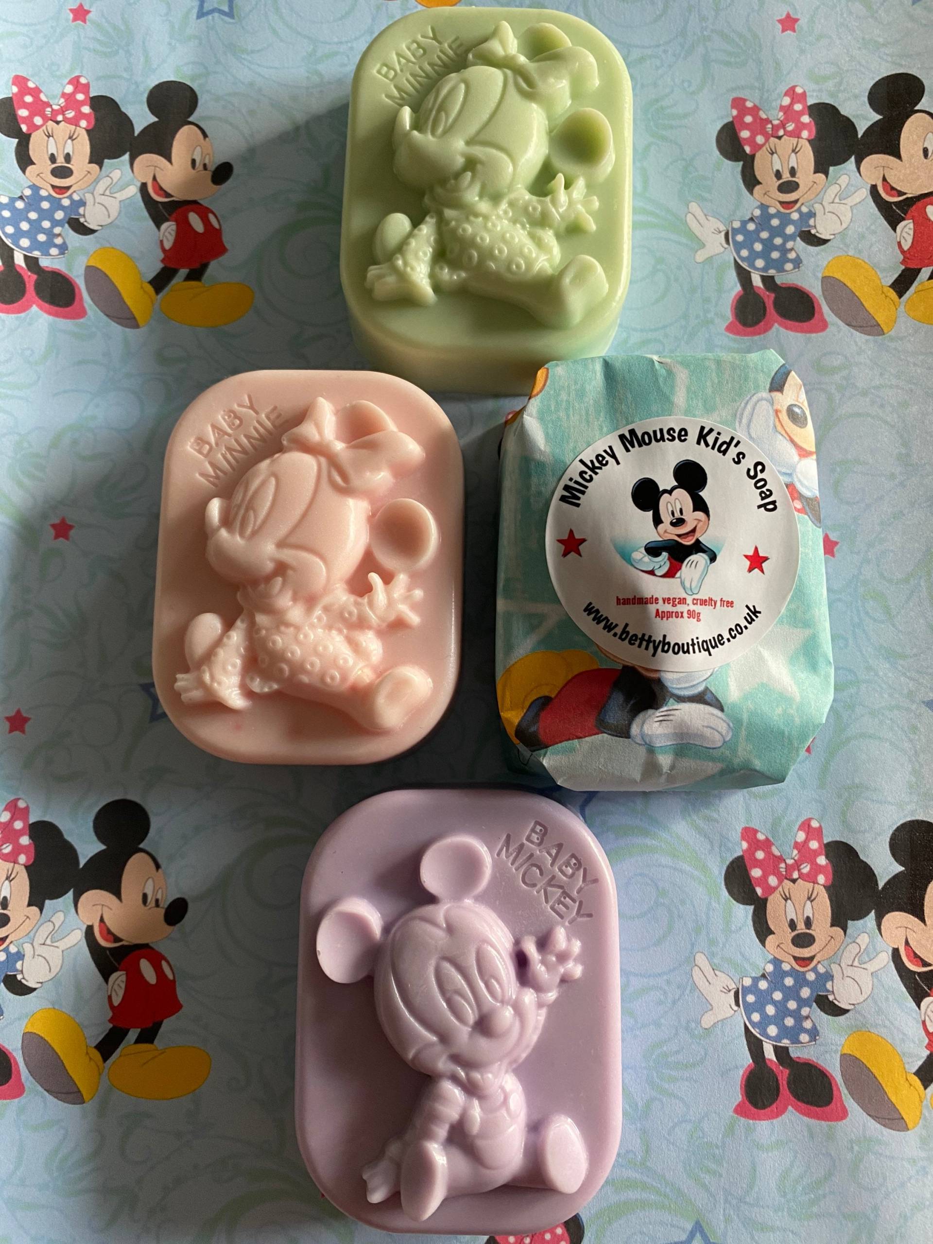 Micky Maus Seifen Für Kinder, Duftend, Vegan, Handgemacht von CandlesAndSoapsByBea