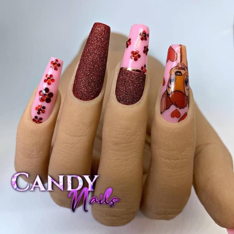 Wasserschiebefolie Nagelabziehbild Maniküre Dekoration von CandyNailsUk