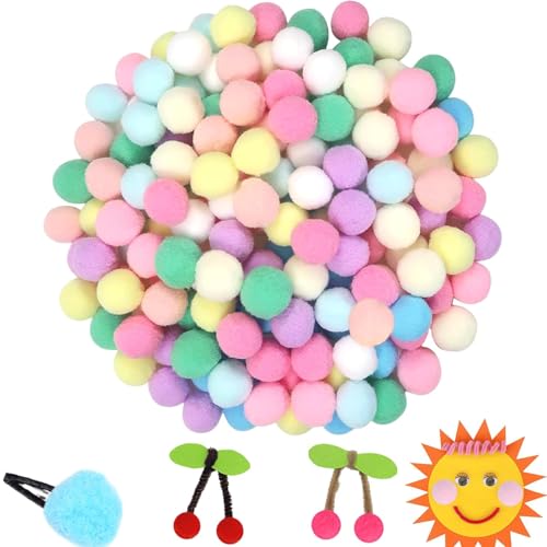 Canollo Pompons zum Basteln, 60 Stück 3cm Macaron Farbe Pompons, Filzkugeln zum Basteln, Filzkugeln Klein, Bommel zum Basteln, Bastel Pompons für Handwerk Herstellung, DIY Projekte, Partydekoration Canollo Pompons zum Basteln, 60 Stück 3cm Macaron Farbe Pompons, Filzkugeln zum Basteln, Filzkugeln Klein, Bommel zum Basteln, Bastel Pompons für Handwerk Herstellung, DIY Projekte, Partydekoration von Canollo