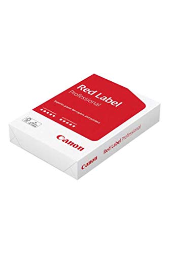 Canon Druckerpapier WOP113CH Red Label Professional, 80 A4, 500 Blatt für FSC-Drucker von Canon