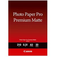 Canon Fotopapier PM-101 DIN A3 matt 210 g/qm 20 Blatt von Canon