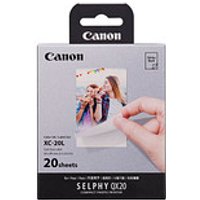 Canon Fotopapier-Set XC-20L 5,4 x 8,5 cm glänzend 1 Set von Canon