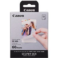 Canon Fotopapier-Set XC-60L 5,4 x 8,5 cm glänzend 1 Set von Canon