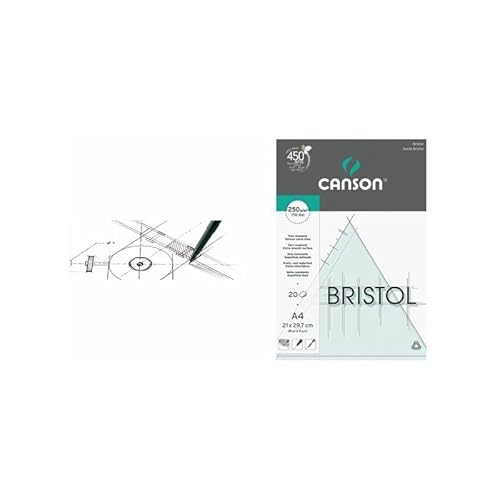 200457121 ca Bristol Zeichnen Pad – 250 gsm A3–250 Blatt von Canson