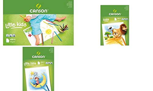 CANSON Malblock, DIN A2, 90 g qm, 30 Blatt 3148951500259 von Canson