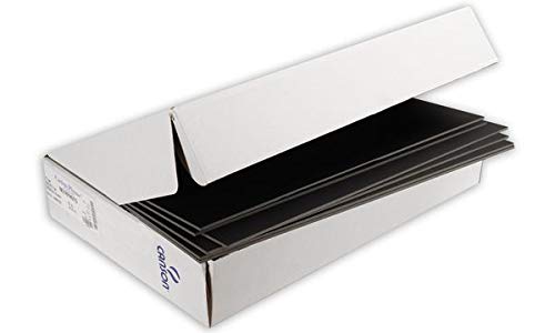 Canson Leichtschaumplatte Carton Plume, DIN A3, schwarz Stärke: 5 mm, 297 x 420 mm, aus festem Polyurethan-Schaum, 17 Stück (C205154327) von Canson