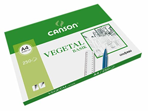 GUARRO CANSON 200406219 Pack 250 Blätter Zeichenpapier A4 90G von Canson