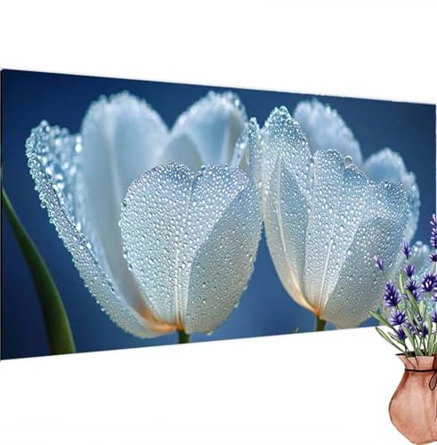 Diamond Painting Erwachsene Groß XXL Fantasie, Diamant Painting Bilder Blume Bastelset Erwachsene Frauen, DIY 5D Diamond Art Stickerei Malerei Set für Aesthetic Room Decor, Leinwand 100x200 cm k-203 von Canuhkun