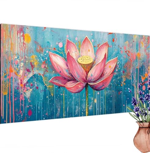 Diamond Painting Graffiti,Ha Diamond Painting Erwachsene Groß 60x30 cm DIY 5D Diamant Kunst Kinder Anfänger Set,Diamant Stickerei Bastelset Erwachsene Frauen für Zimmer Deko Wohnzimmer,Geschenke k-374 von Canuhkun