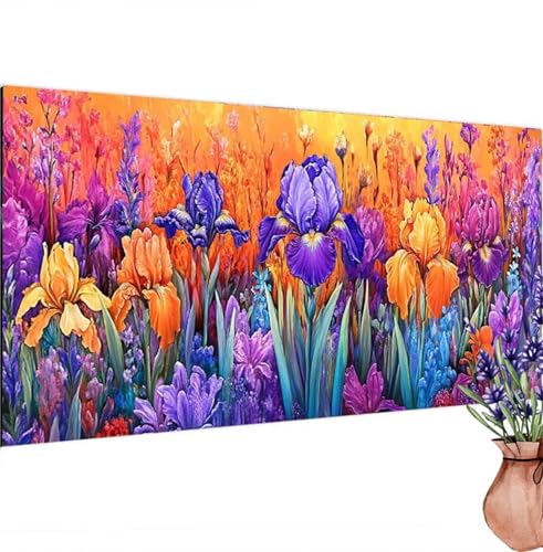 Diamond Painting Natur, Pflanzen Diamond Painting Erwachsene Groß 80x40 cm DIY 5D Diamant Kunst Kinder Anfänger Set, Diamant Stickerei Bastelset Erwachsene Frauen für Zimmer Deko, Geschenke k-389 von Canuhkun