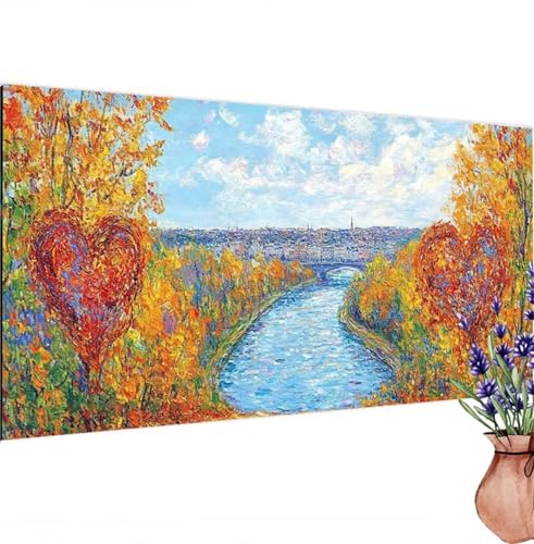 Karikatur Diamond Painting XXL 135x65 cm, Diamant Painting Bilder Joe Muster, DIY 5D Full Drill Crystal Art Stickerei Malerei Basteln Set, Kreatives für Mädchen Geschenke, Wanddeko Aesthetic k-495 von Canuhkun